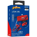 XPower PB5E MN-121-DSM 3合1迷你5000mAh移動電源 (蜘蛛俠系列)